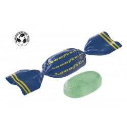Double twist candies - compostable foil