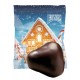 Gingerbread heart in flowpack individually printed