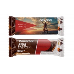 Powerbar im Werbeschuber - Ride Energy
