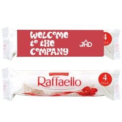 Raffaello 4-pack in a promotional sleeve