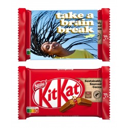 KitKat im Werbeschuber