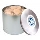 Bedruckte Dose mit Logokeksen