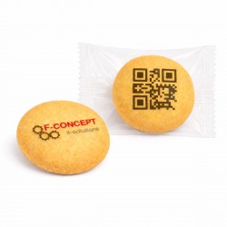 Logokeks farbig bedruckt