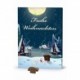 Wall Xmas calendar with 75 g chocolate 