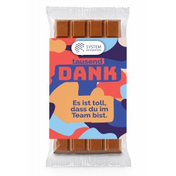 Schokotafel-Banderole