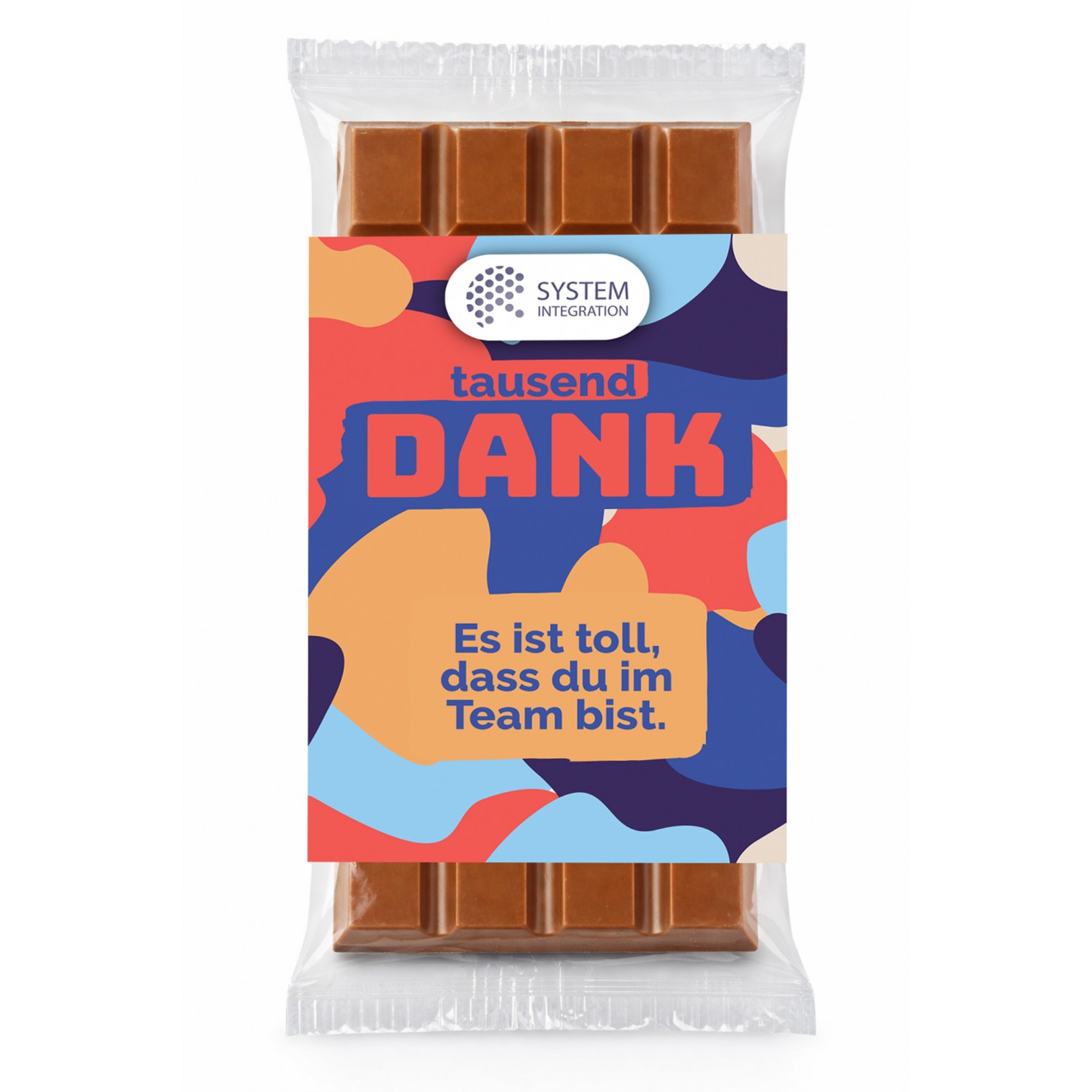 Schokotafel-Banderole