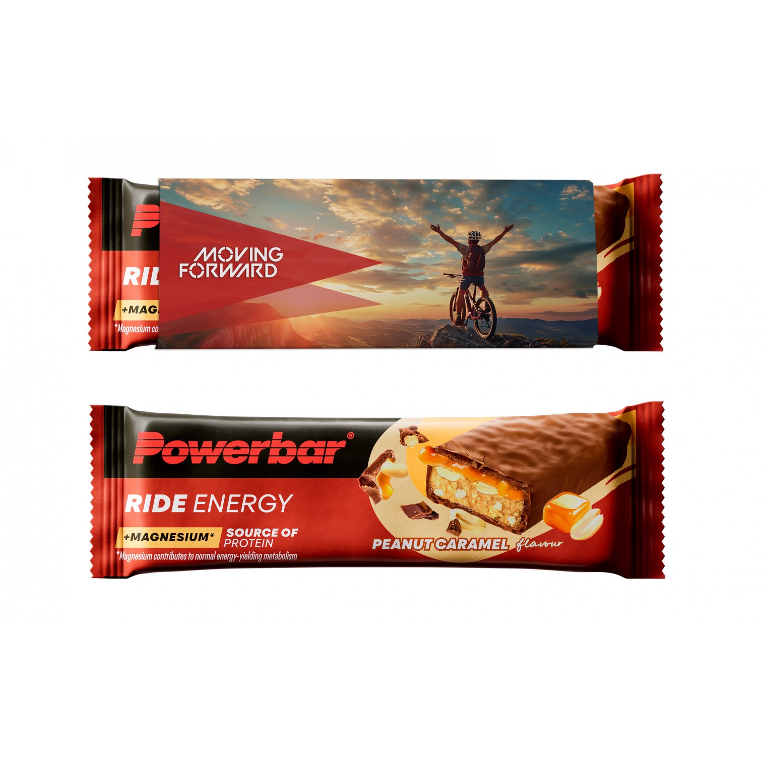 Powerbar im Werbeschuber - Ride Energy