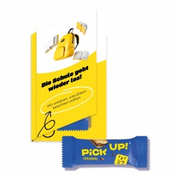 Promotional envelope with Pick Up! Mini