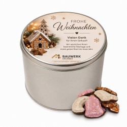 Round tin with Gingerbread