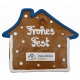 Lebkuchen-Weihnachtshaus Flach