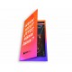Promo-folder with chocolate mousse