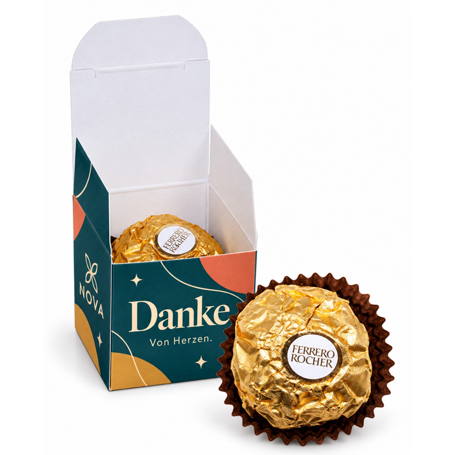 Mini cube Ferrero Rocher