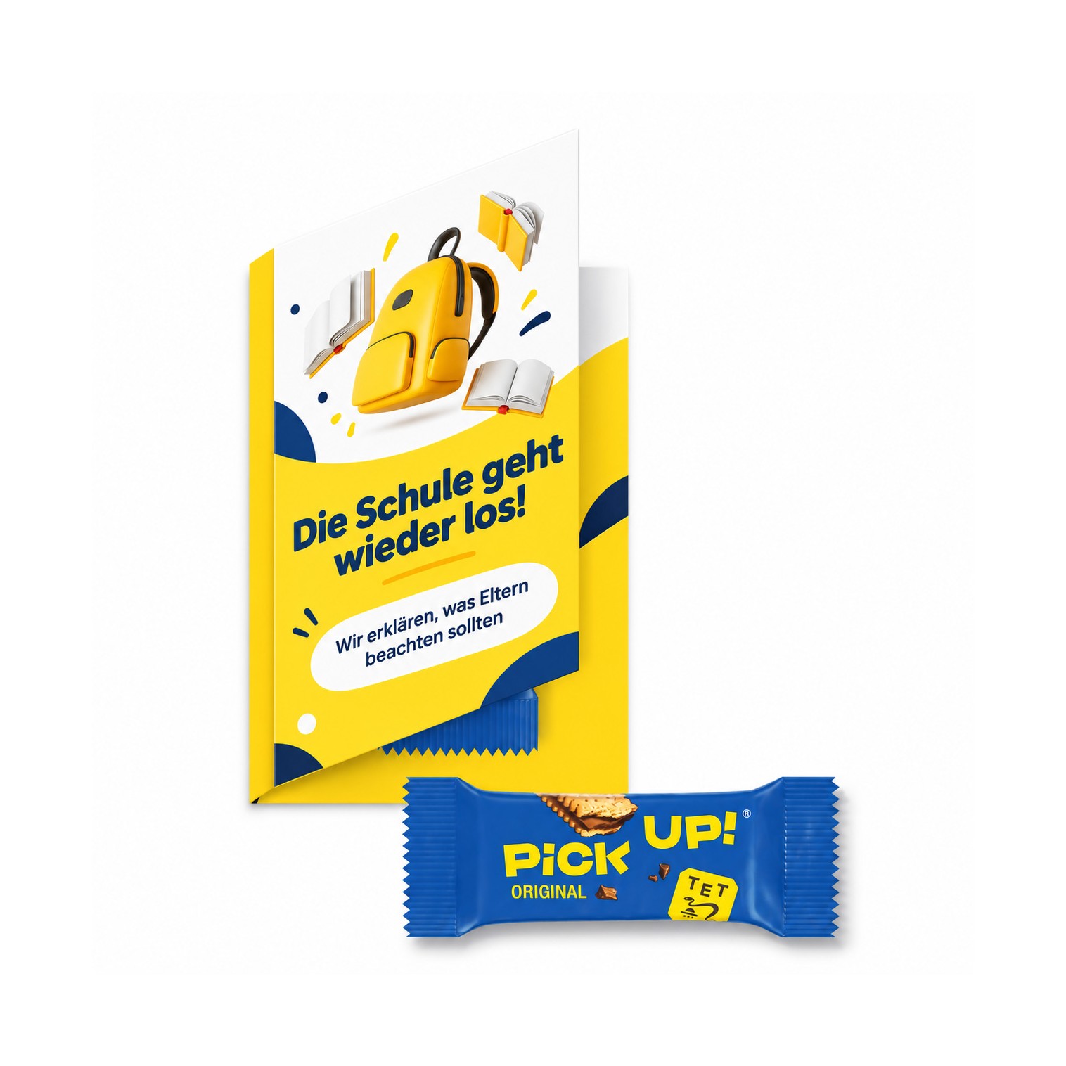 Umschlag mit PICK UP! Mini
