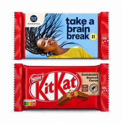 KitKat im Werbeschuber