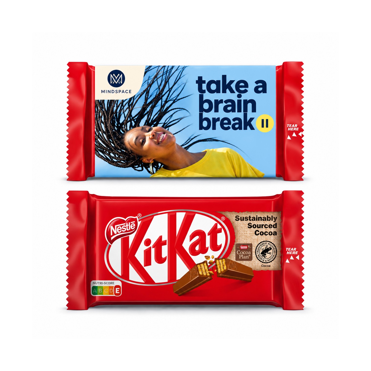 KitKat im Werbeschuber