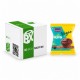 Vegan muffin in a cube box