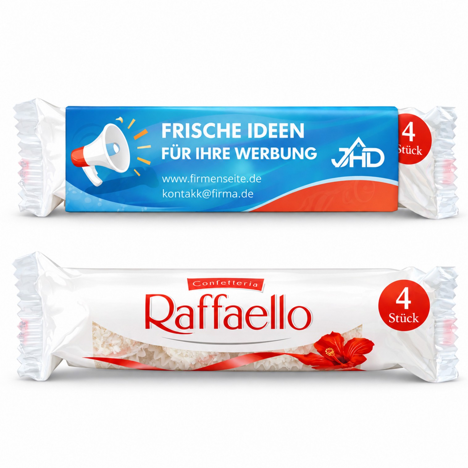 Raffaelo with printed sleeve