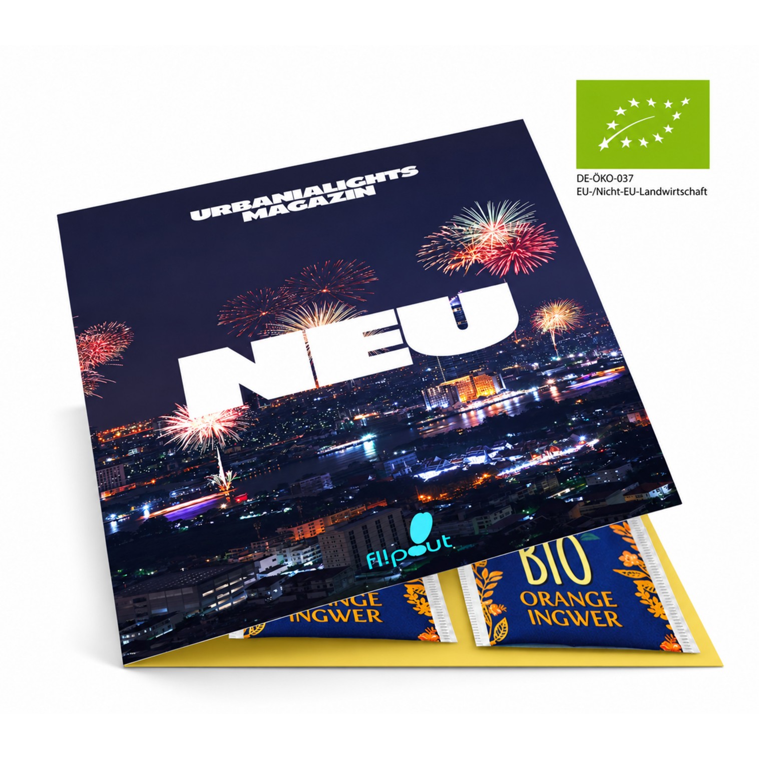 Tea promo-folder A5