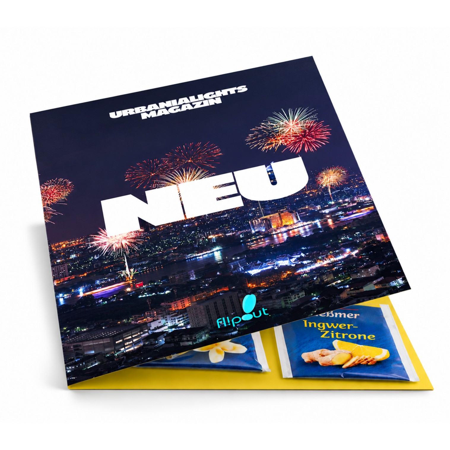 Tea promo-folder A5