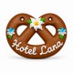Ginger Bread Brezel 12 cm