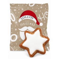 Cinnamon star in flowpack