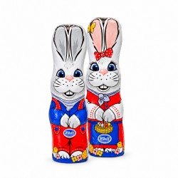 Chocolate Sitting Bunny, large