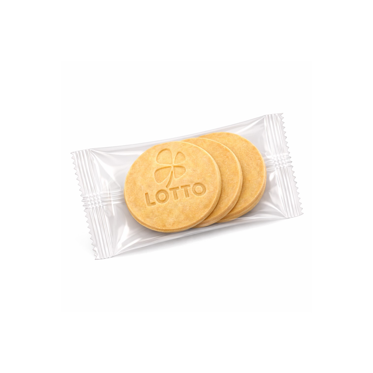 Logo-Biscuits, round, 3 piece pack