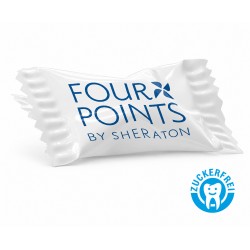 Candies, flow-packed sugarfree