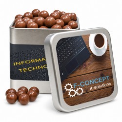 KubiTin with crispy chocolate balls