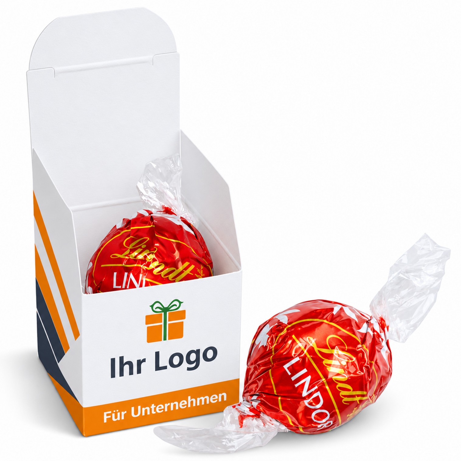 Mini cube Lindor Praline