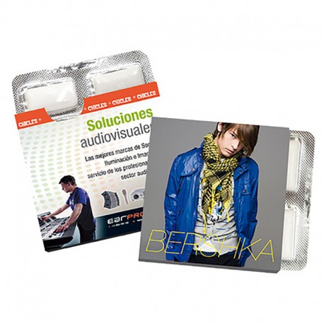 6-piece chewing gum blister pack