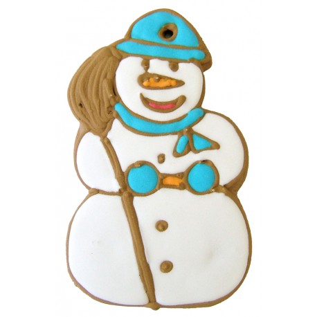 Gingergread Snowman 22 cm
