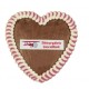 Ginger Bread Heart 16 cm