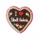 Ginger Bread Heart 18 cm