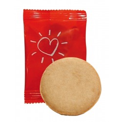 Butter biscuits, heart shaped
