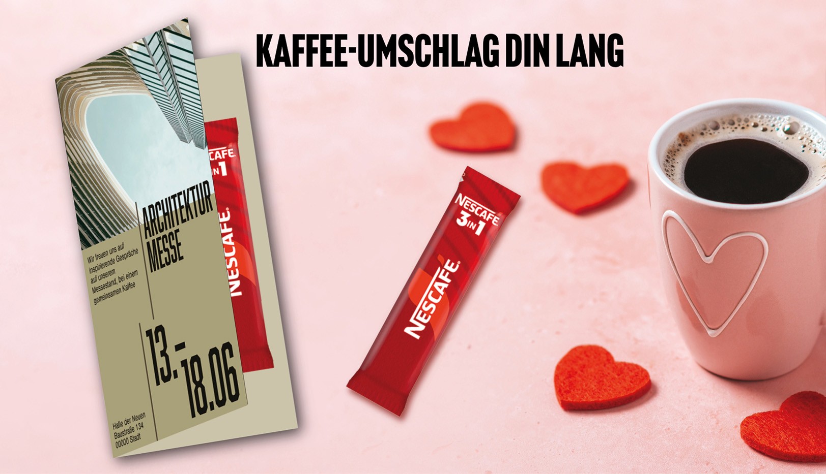 Kaffee-Umschlag DIN Lang
